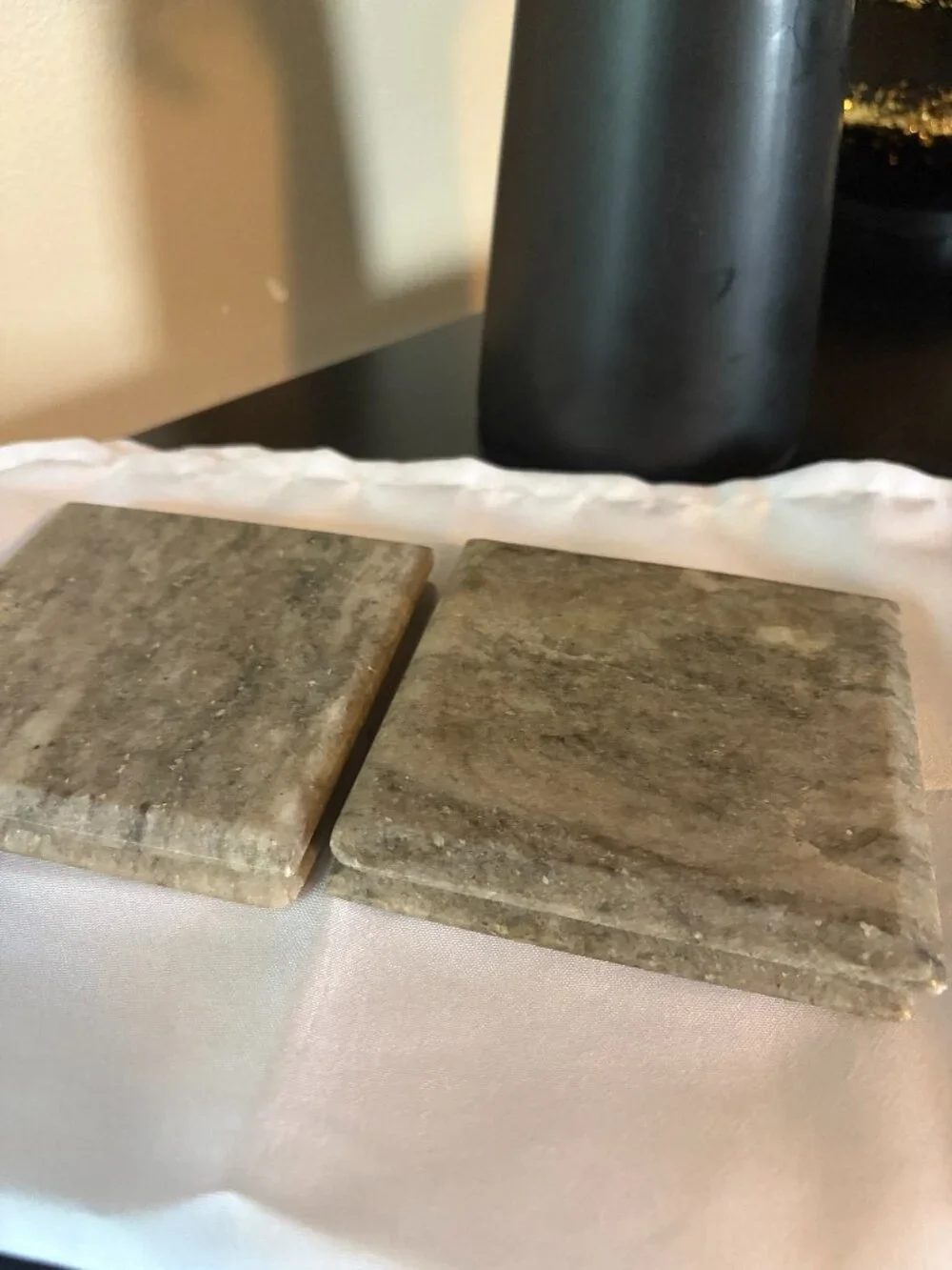 Natural Stone Coaster Set (Set of 4)